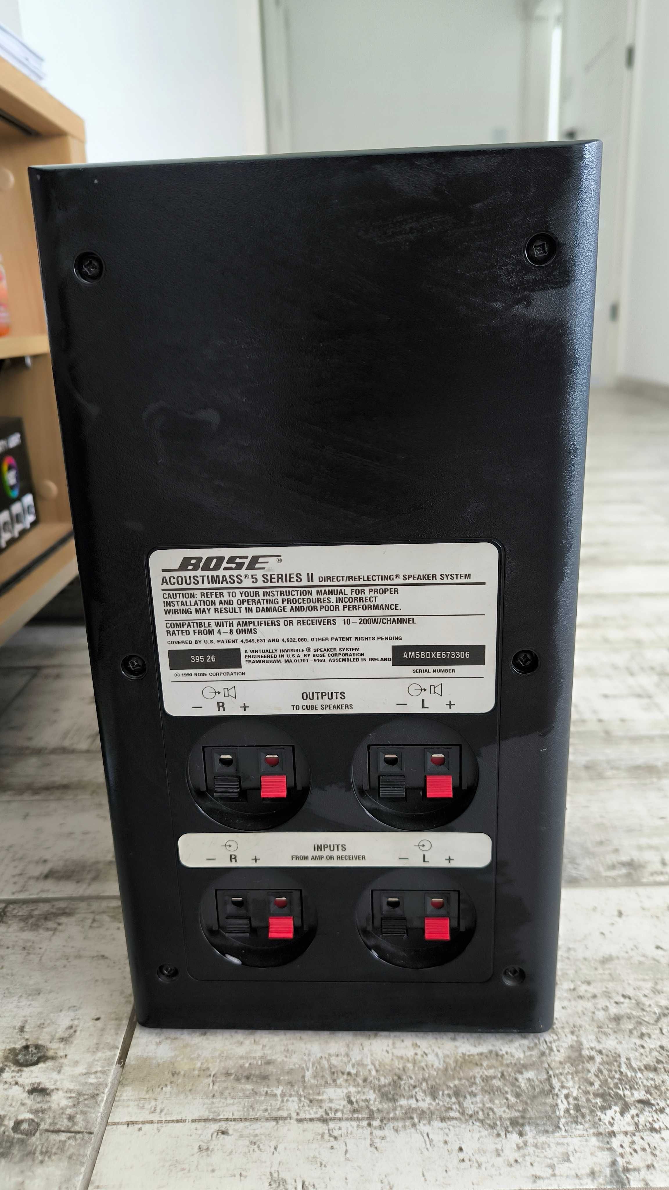 Bose Acoustimass 5 Series 2 subwoofer pasywny