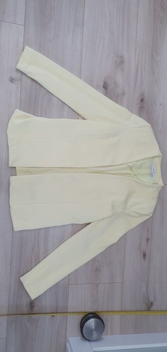 Reserved marynarka żakiet żółta pastelowa 40