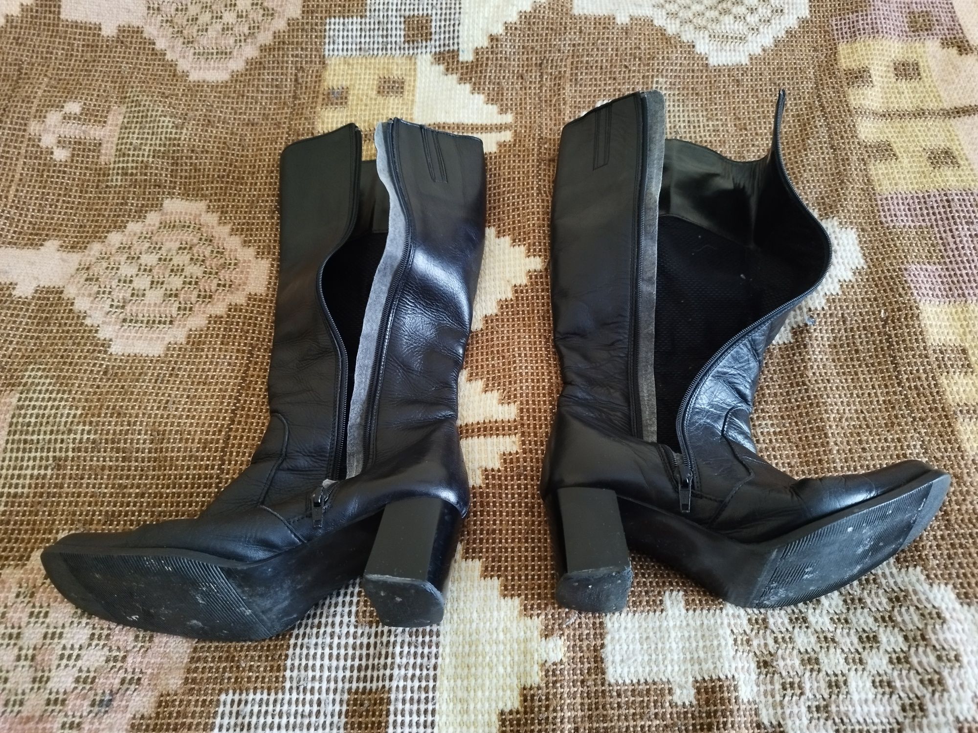 Botas senhora em pele