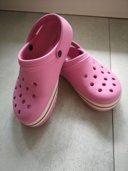 Crocs J2 dla dziewczynki różowe r 33-35