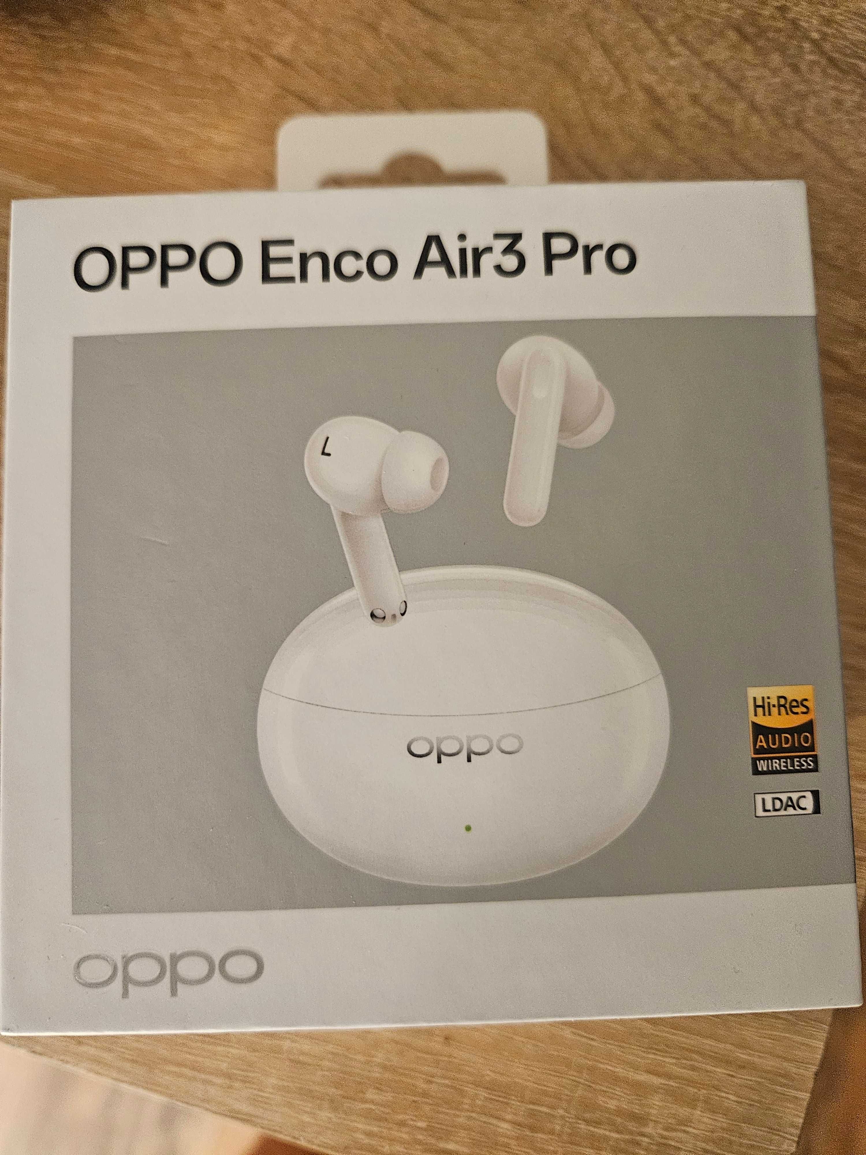 Nowe Słuchawki bezprzewodowe dokanałowe Oppo Enco Air 3 Pro