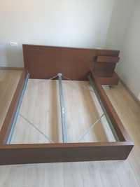 Rama łóżka Ikea Malm  140 x 2000 z szafką