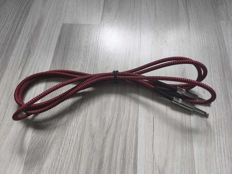 Daddario PW-BG-10RD porządny kabel gitarowy 3m