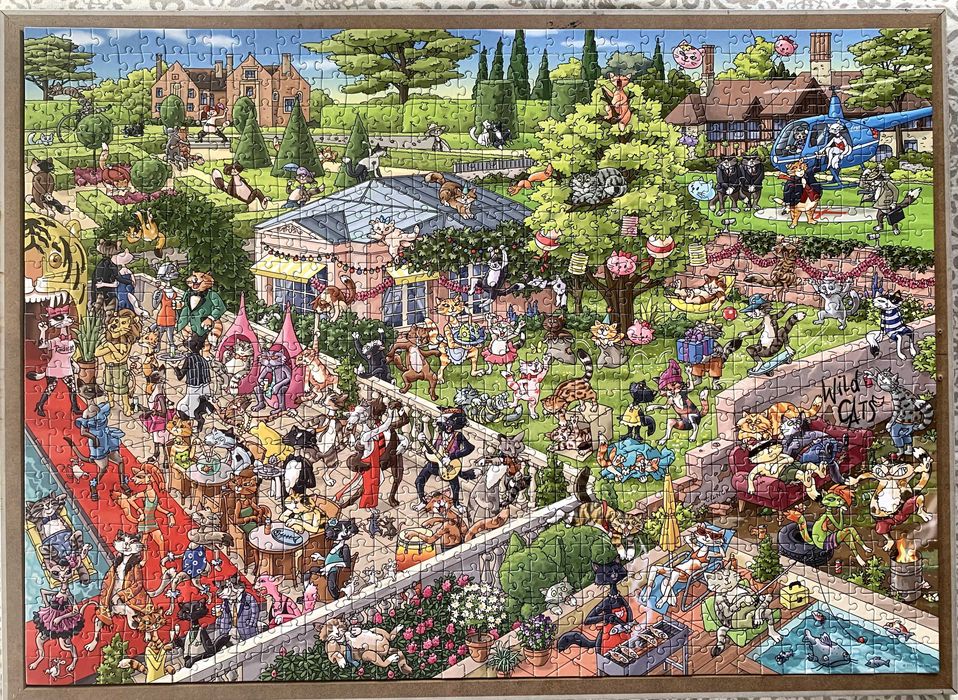 Puzzle 1000 peças - como NOVO - Vendo / Troco