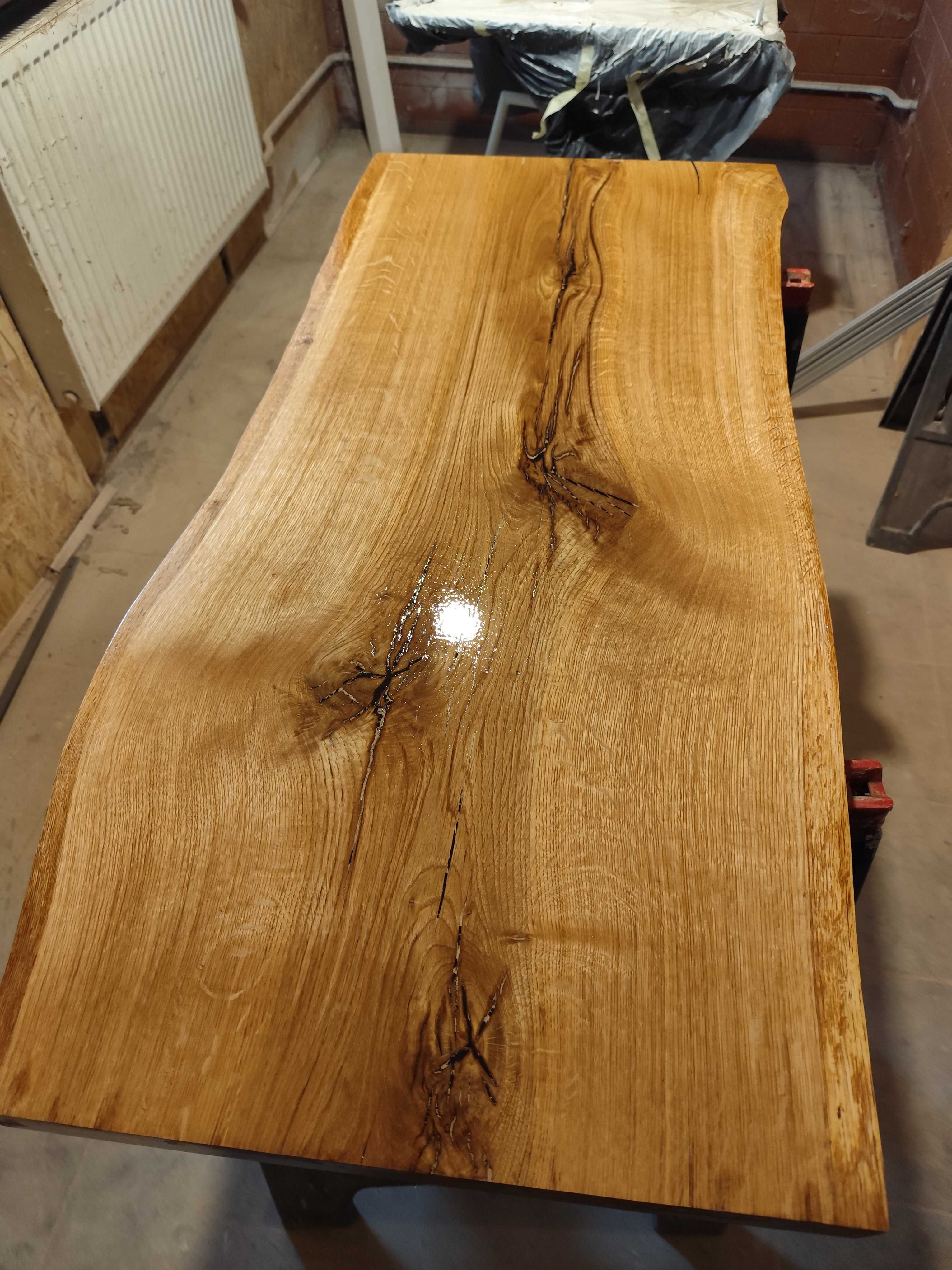 Blat dąb lity monolit olejowany 45x550x1200mm