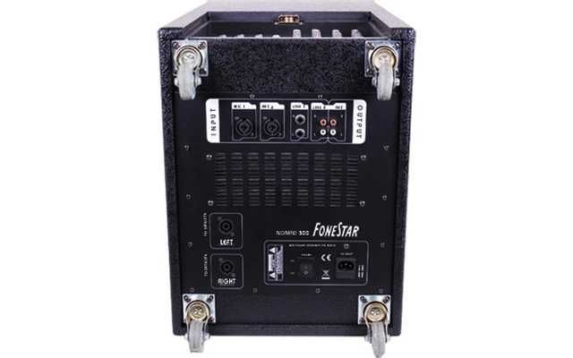 PA amplificada 2.1 Fonestar Nomad 300