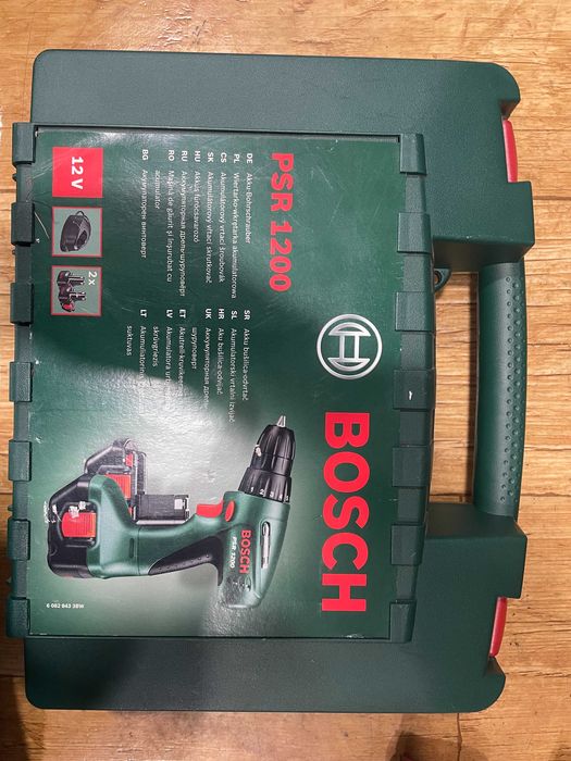 Wiertarko-wkrętarka akumulatorowa BOSCH PSR 1200