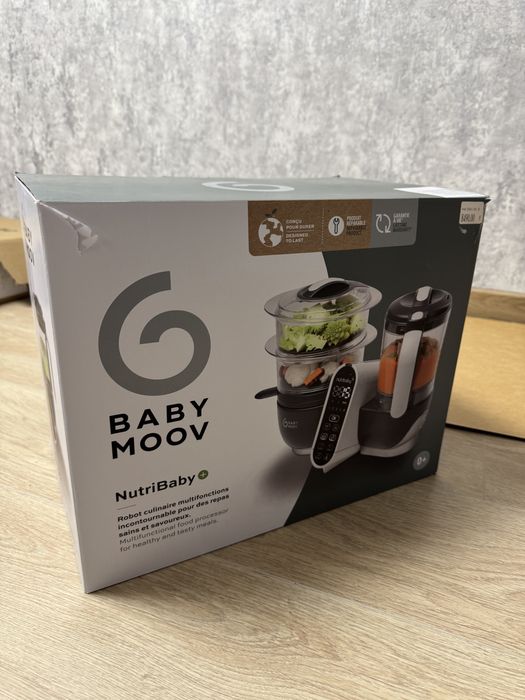 Блендер - пароварка Babymoov Nutribaby+ Beige