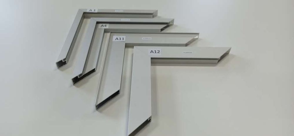 Fronty aluminiowe. Ramki aluminiowe do mebli