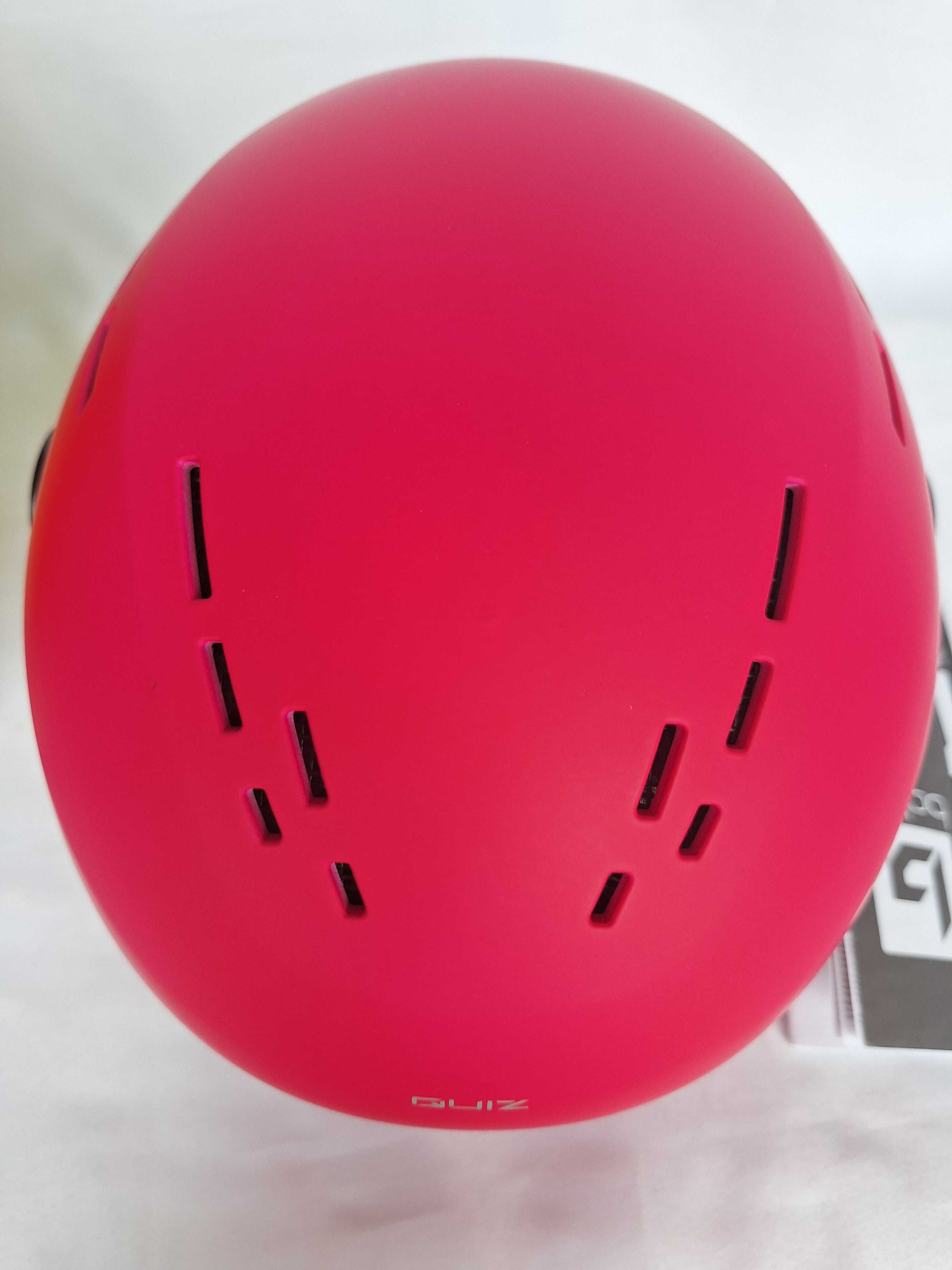 Kask dziecięcy narciarski Bolle Quiz Visor Hot Pink Matte XS 49-52cm