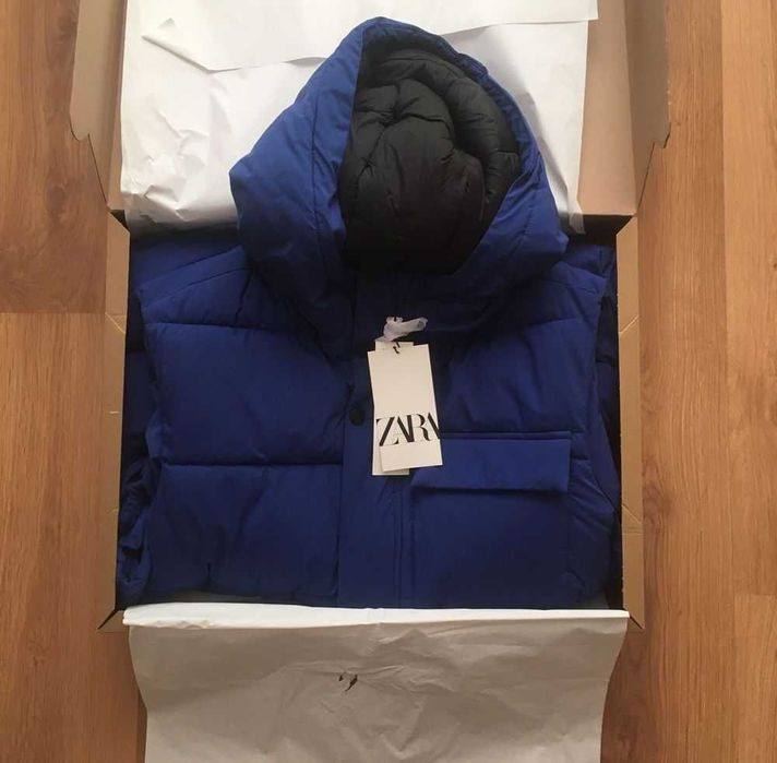 Nowa kamizelka puchowa Zara pikowana bezrekawnik