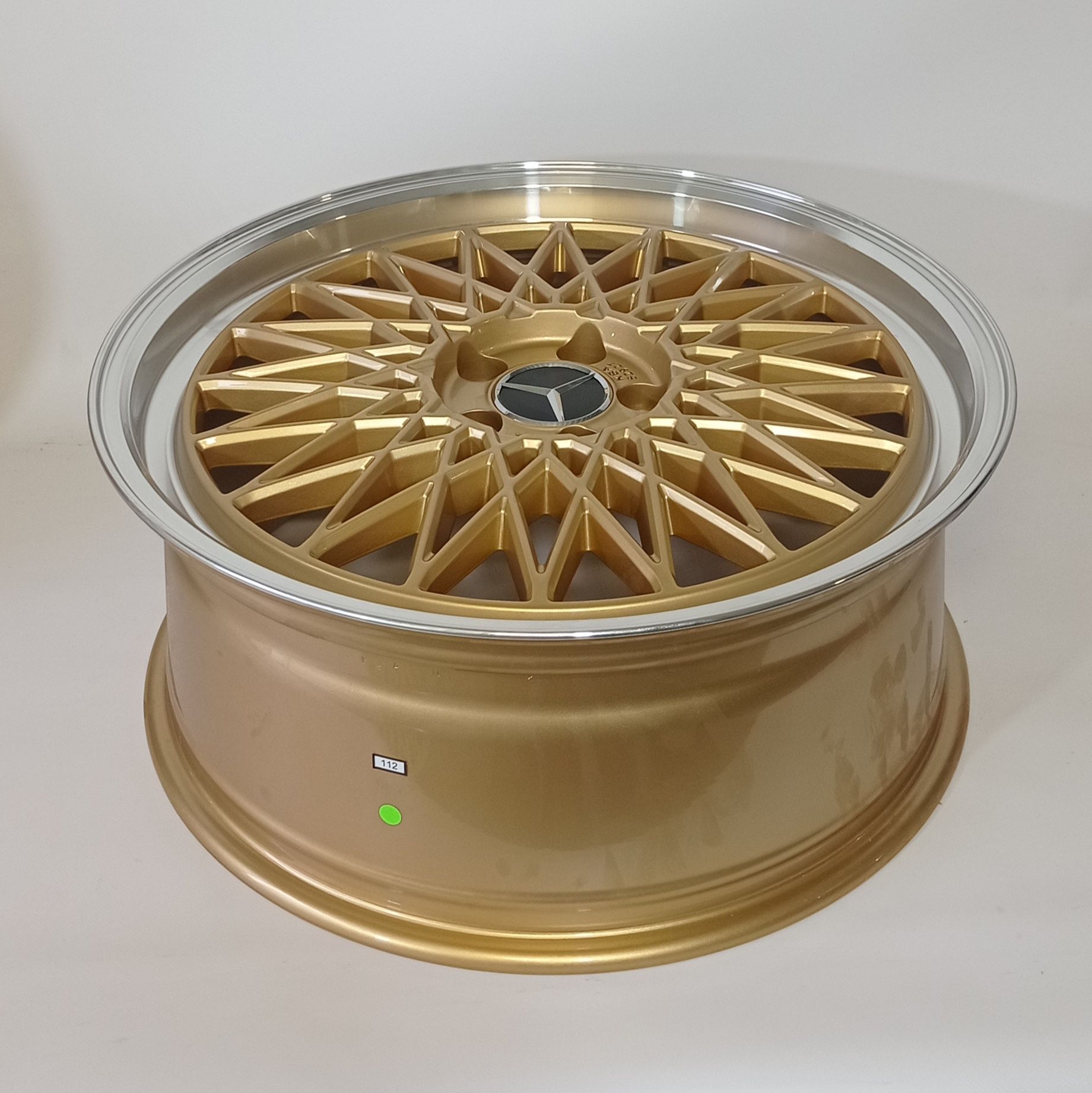 5x112 20" złote gold bbs mercedes klasa c e s cla w220 w221 w212 w204