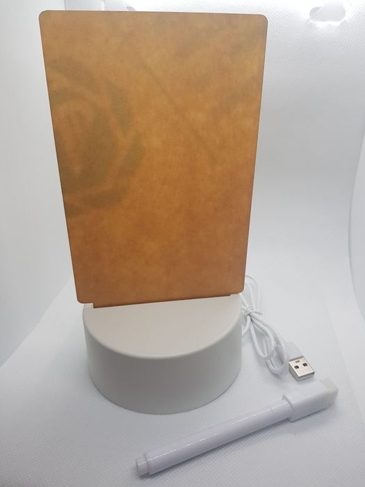 Quadro led calendário com caneta