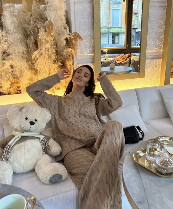 В‘язаний теплий костюм littleviksi