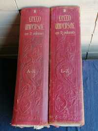 2 volumes da livraria lello universal,antigos