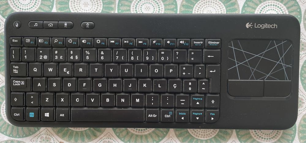 Portátil HP com teclado e mala (ler descrição)