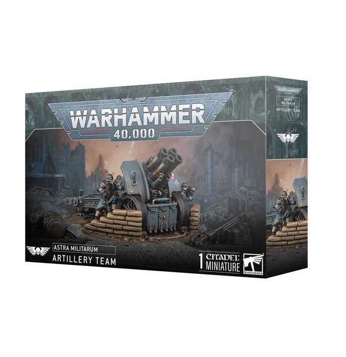 Warhammer 40000  Astra Militarum Krieg Artillery Team