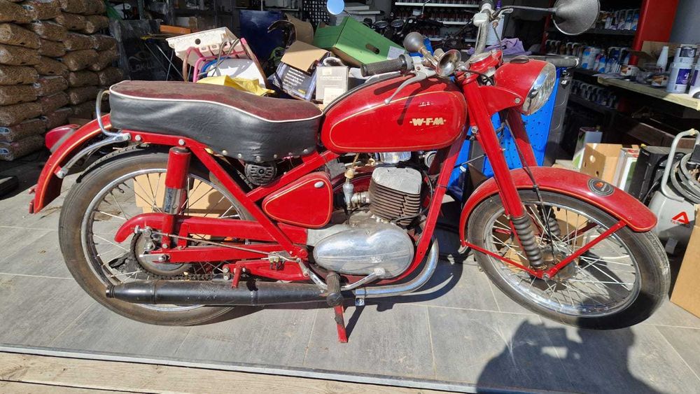 Motory klasyki,pakiet 6szt Mz Wfm Komar na pedaly