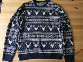 Świąteczny sweter męski S