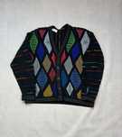 Kardigan Carlo Colucci Patterns Vintage Sweater
