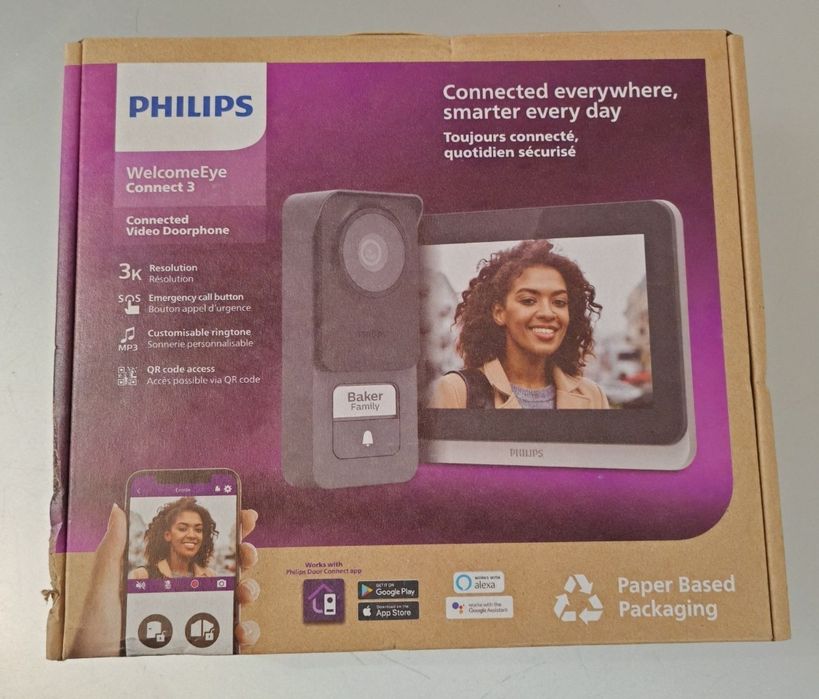 PHILIPS - VÍDEO PORTEIRO - WelcomeEye Connect 3