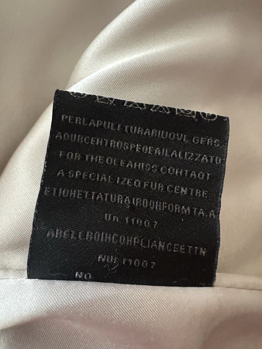 Шикарный норковый полушубок с капюшоном