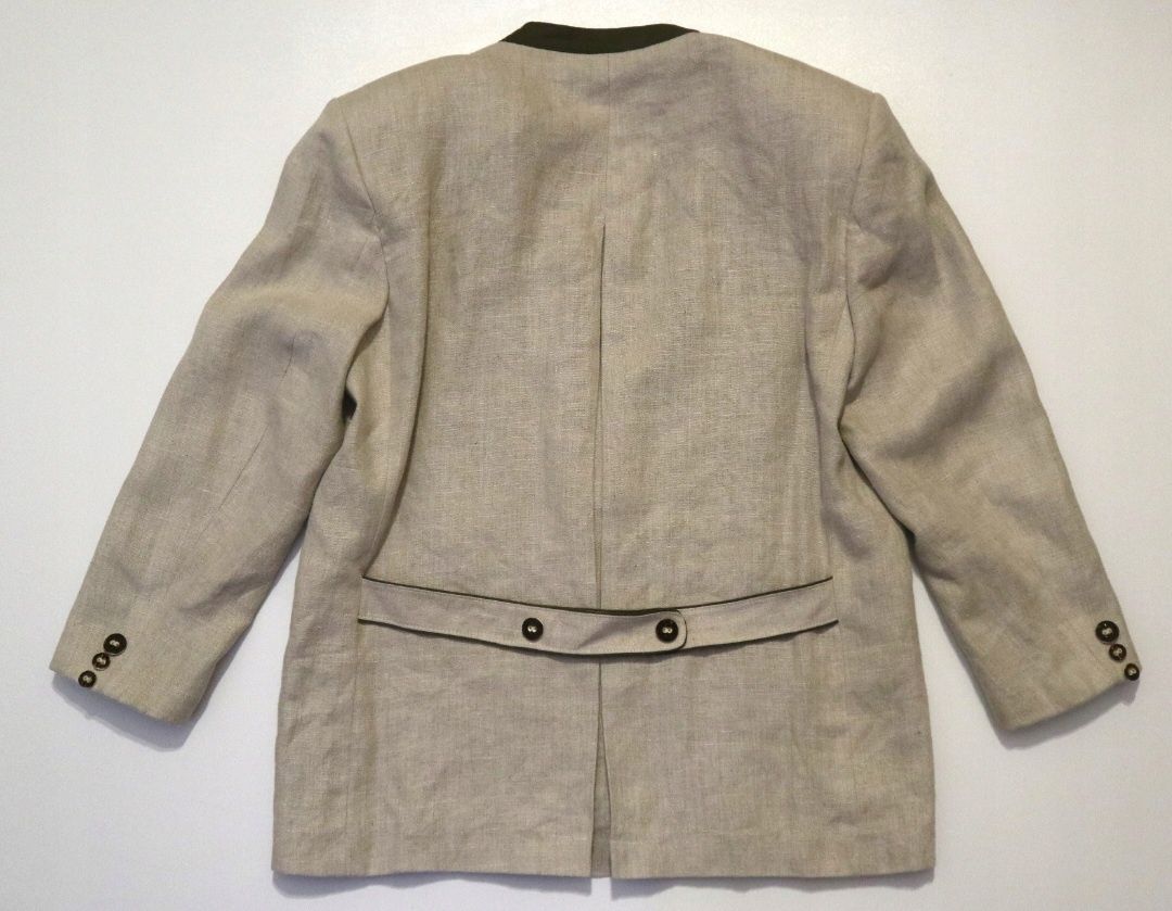 Marynarka C&A r.XL/2XL folkowa 100% len