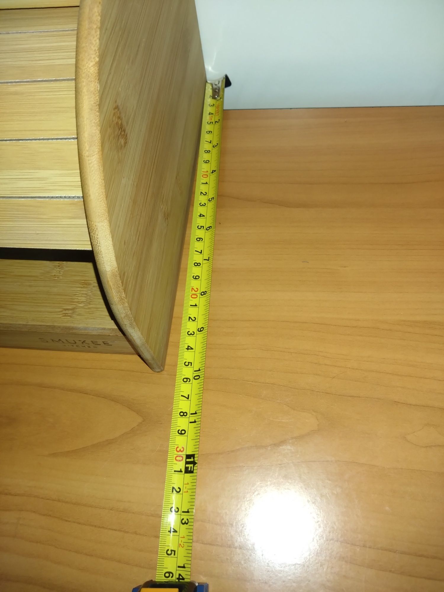Pojemnik na chleb Smukee, bambus, nowy