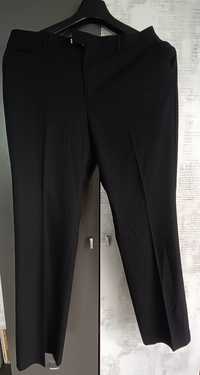 Eleganckie czarne spodnie męskie, rozmiar W36/L32