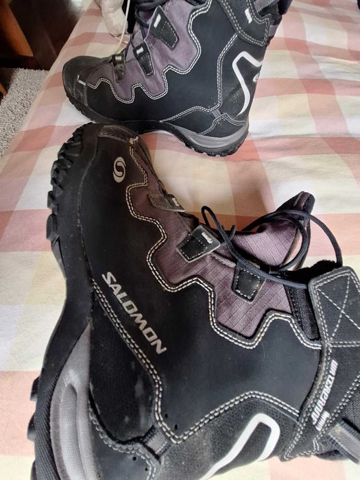 Botas para Neve ou esqui para adulto, homem e mulher, usado como novo