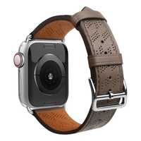 Pasek Apple Watch Strap Leather Ciemnobrązowy