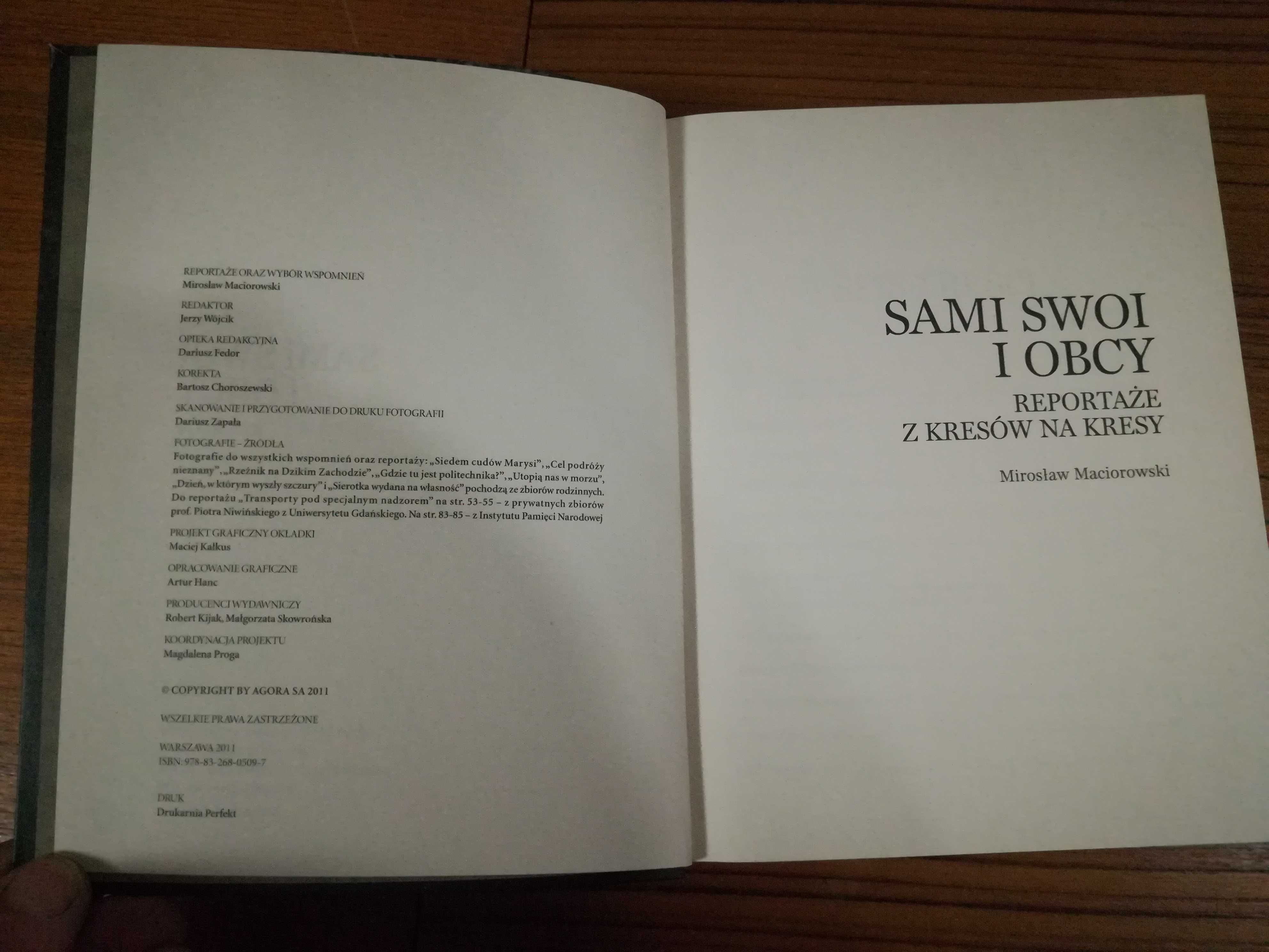 Sami swoi i obcy Wspomnienia Maciorowski