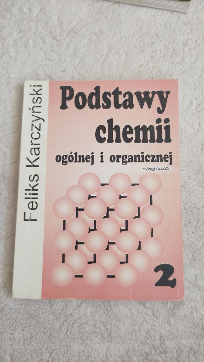 Podstawy chemii ogólnej i organicznej 2 (ZADANIA)- Feliks Karczyński