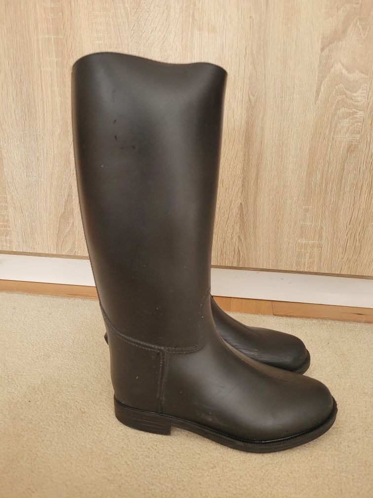 Buty kalosze do jazdy konnej Fouganza decathlon roz. 33