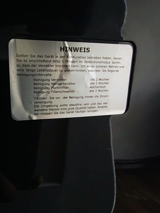 Klimator, wentylator 65W, OneConcept - 3w1