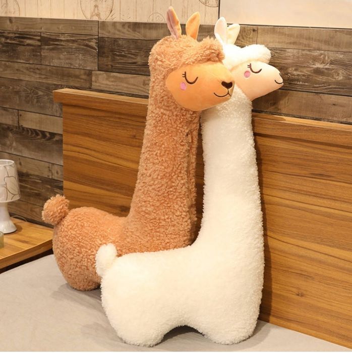 Альпака Лама мягкая игрушка 75 см