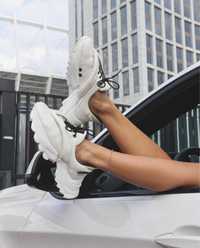 Білі кросівки ALI SAULIDI flip flop sneakers