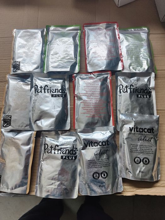 Saszetki karma dla kota 100szt