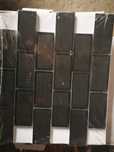 Mozaika szklana Metro Small Black