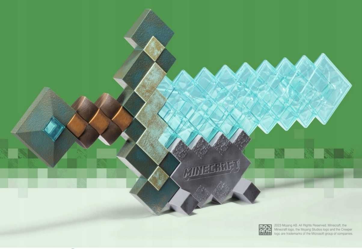 Minecraft diamentowy miecz replika kolekcjonerska 50cm dla gracza