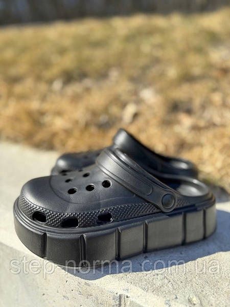 •Хіт! Жіночі крокси на високій підошві,crocs, сабо на платформі
