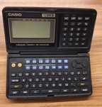 Notatnik organizer kalkulator Casio