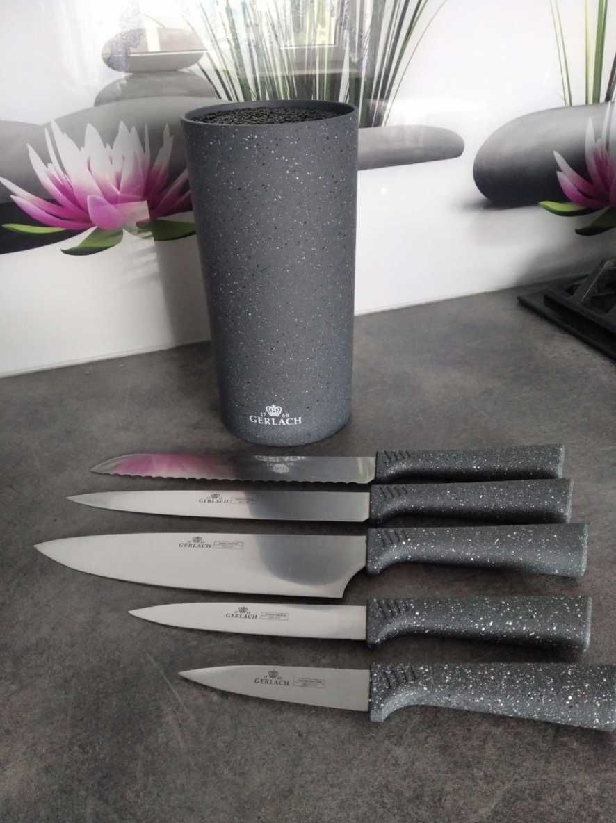 Набір кухонних ножів Gerlach Smart Granit 5 шт Набор кухонных ножей