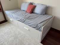 Cama Brimnes individual ou dupla IKEA (sem colchao)