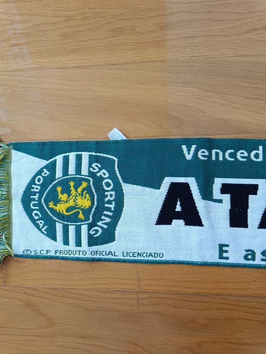 Cachecol Sporting SCP vencedor taça da liga A503