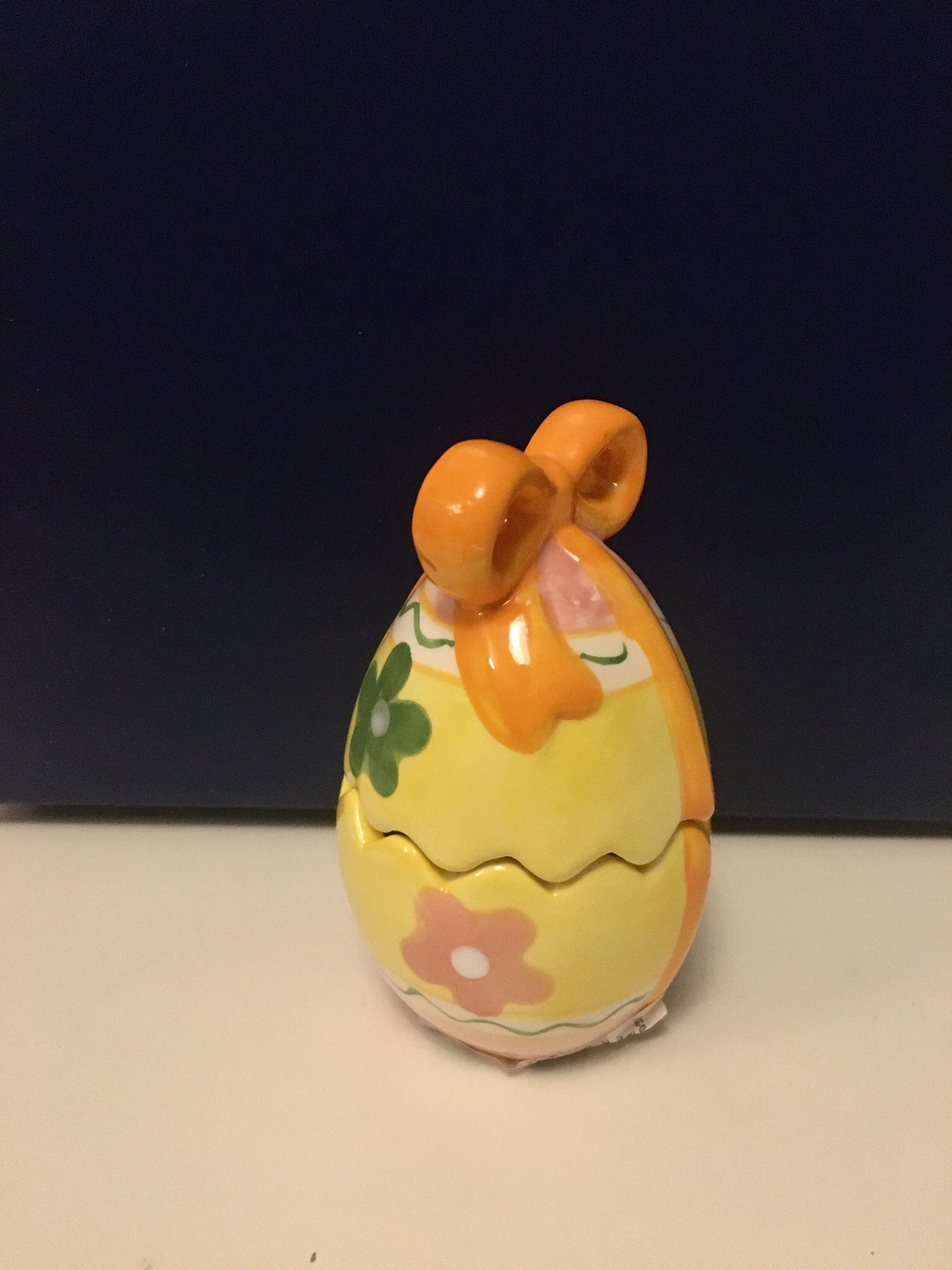 WYPRZEDAŻ Jajko dekoracja ceramika Wielkanoc