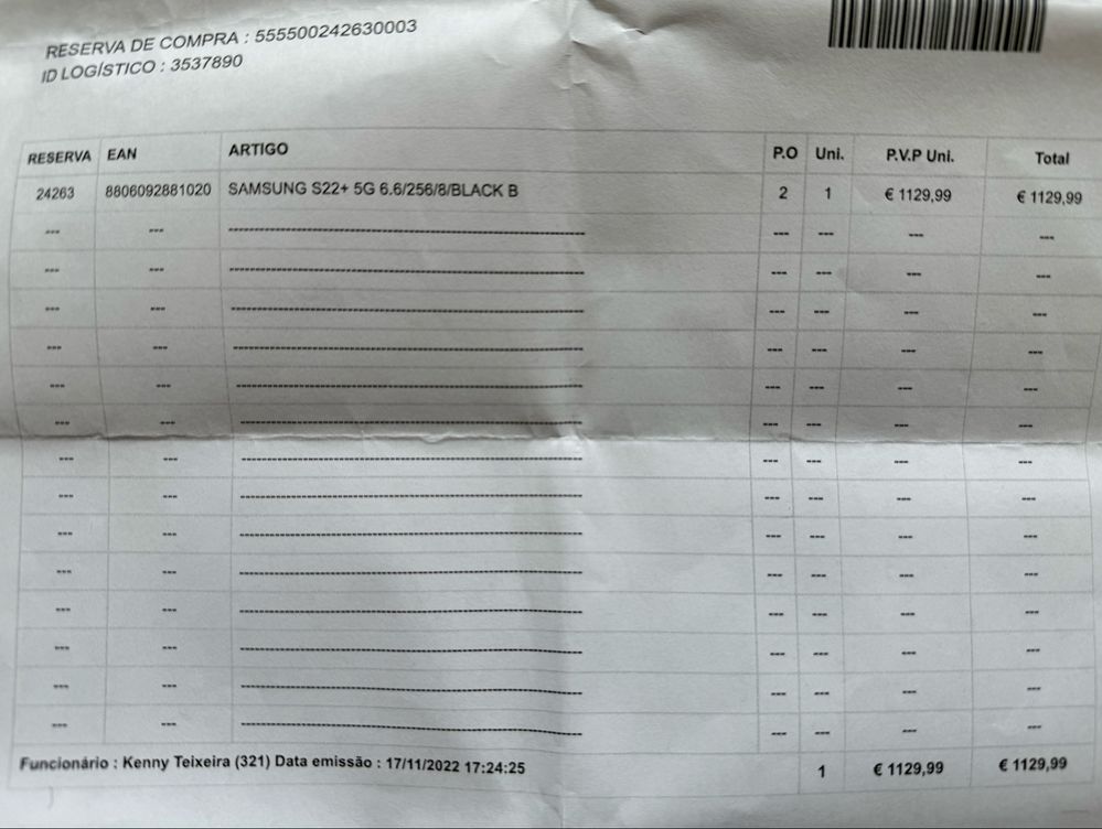 Vendo Samsung S22 Plus (S22 +) 256 gb