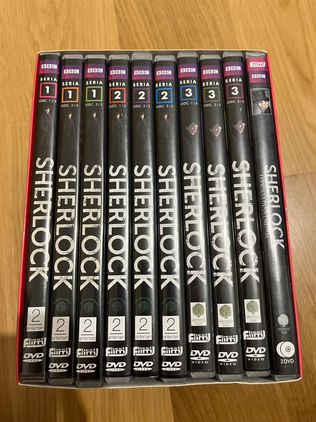 Seria Sherlock 1-3 + odcinek specjalny