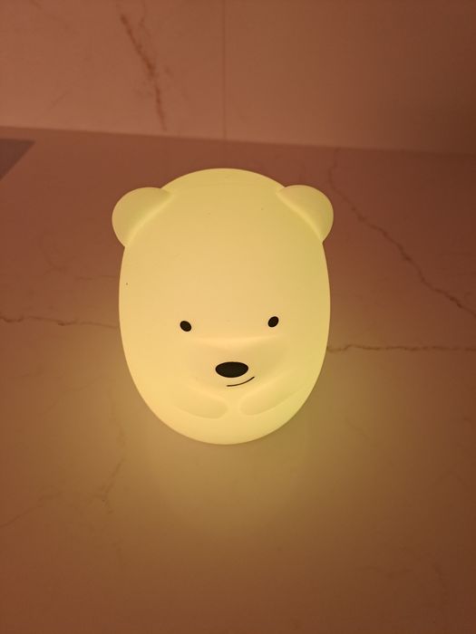 Lampka LED dla dziecka bezprzewodowa Miś