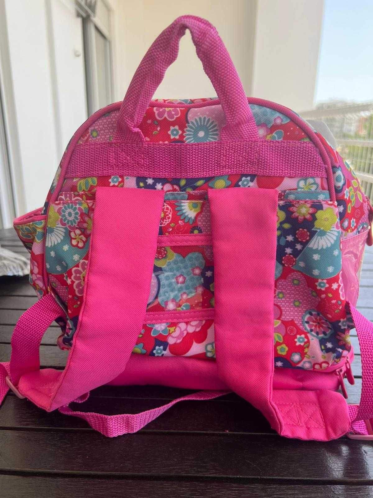 Mochila tuc tuc rosa criança